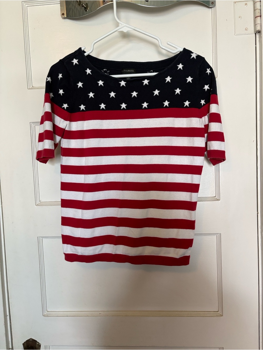 Talbots Women’s Flag Sweater Size XS